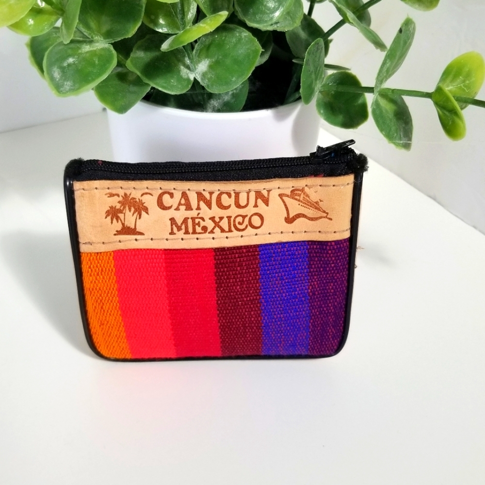 Handcrafted Mexican Coin Wallet